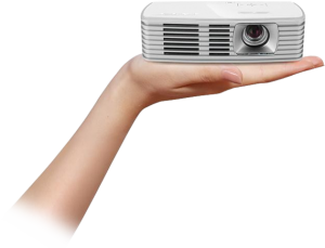 Acer K135 LED projector on Hand