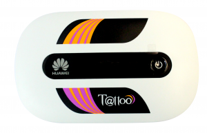 Tattoo prepaid mobile wifi stick