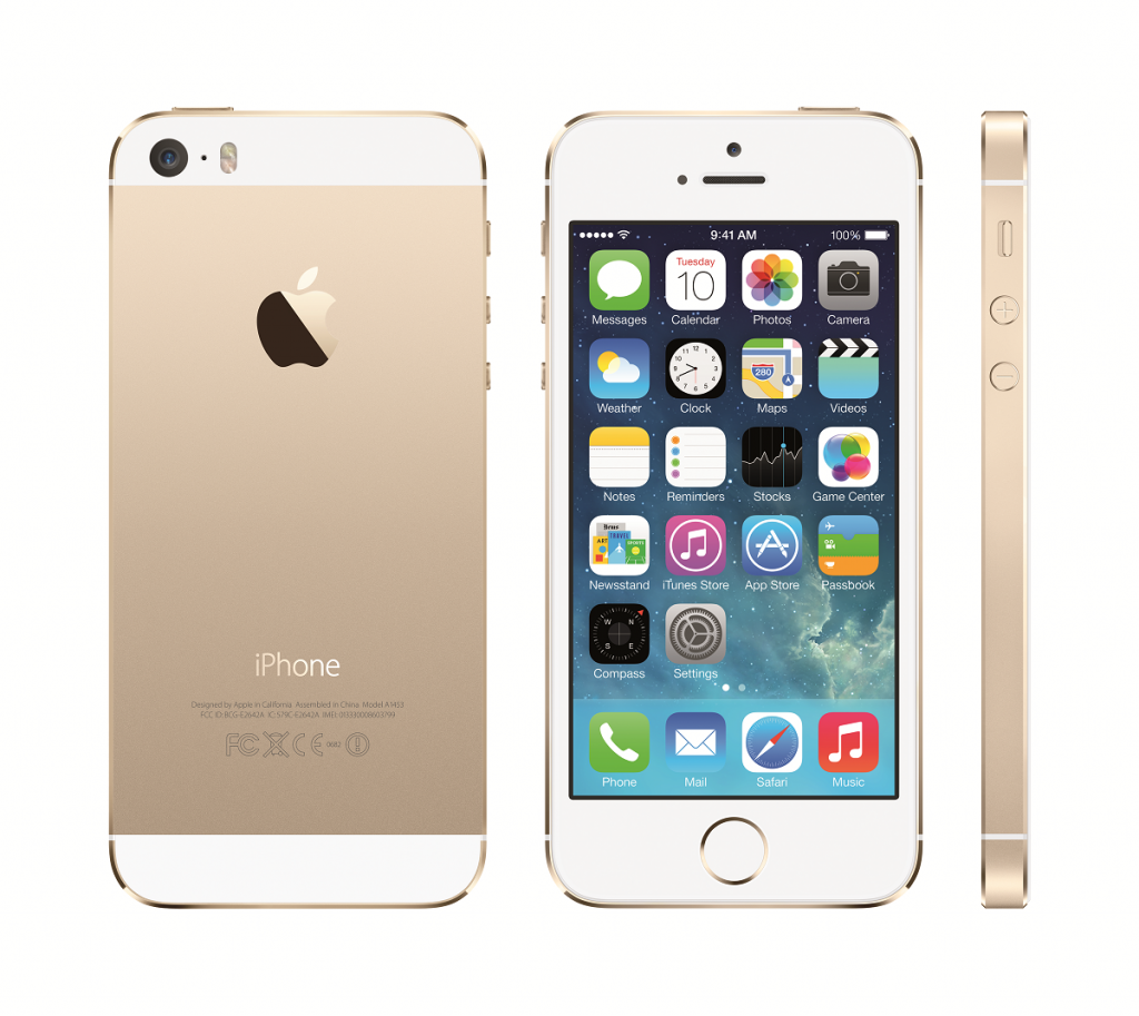 Apple says the iPhone 5s, the most forward-thinking iPhone yet, features an all-new A7 chip, making iPhone 5s the world’s first smartphone with 64-bit desktop-class architecture.