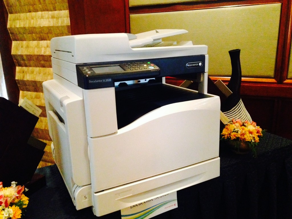 The DocuCentre SC2020 produces high-resolution prints at 1,200 x 2,400 dots per inch (dpi) with less energy. PHOTO BY MELBA BERNAD