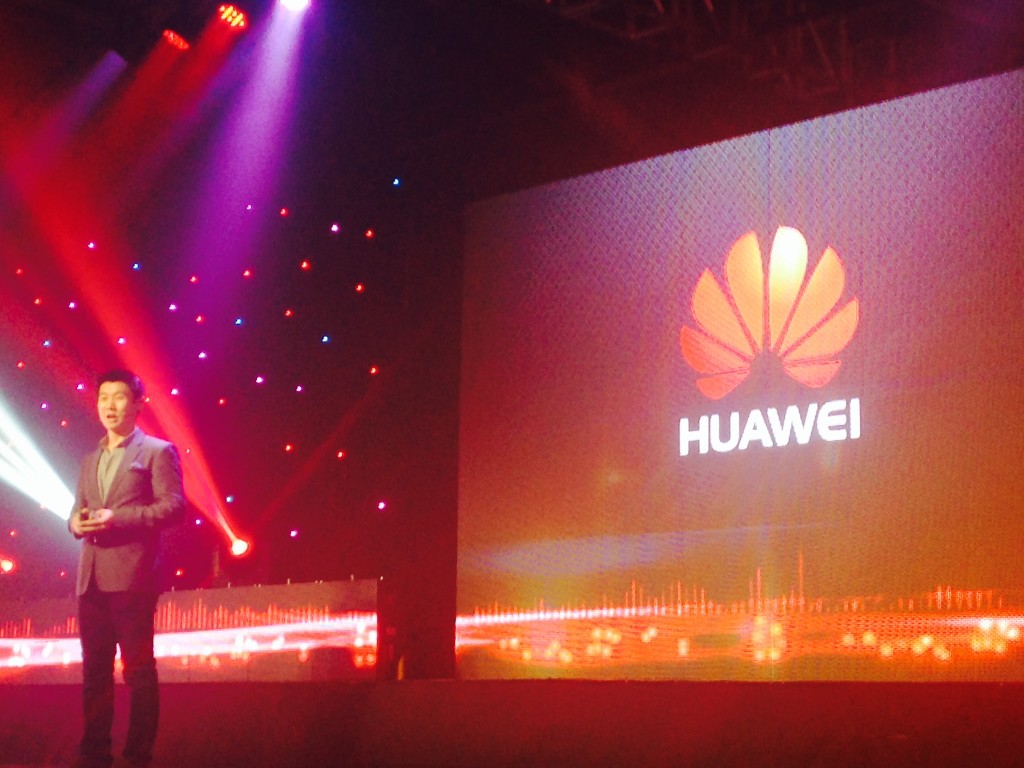 Charles Wu, Consumer Business group head of Huawei Technologies Philippines: "The Ascend P7 aims to bring good photography to selfies or groufies." PHOTO BY MELBA BERNAD