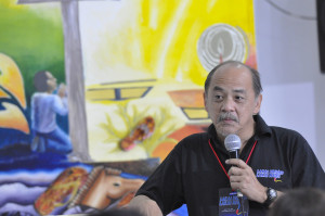 Professor Joey Tañedo, Chairman of the Visual Arts Committee of the National Commission for Culture and the Arts (NCAA).