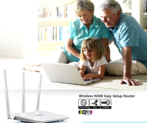 Wireless N300 Easy Setup Router F303