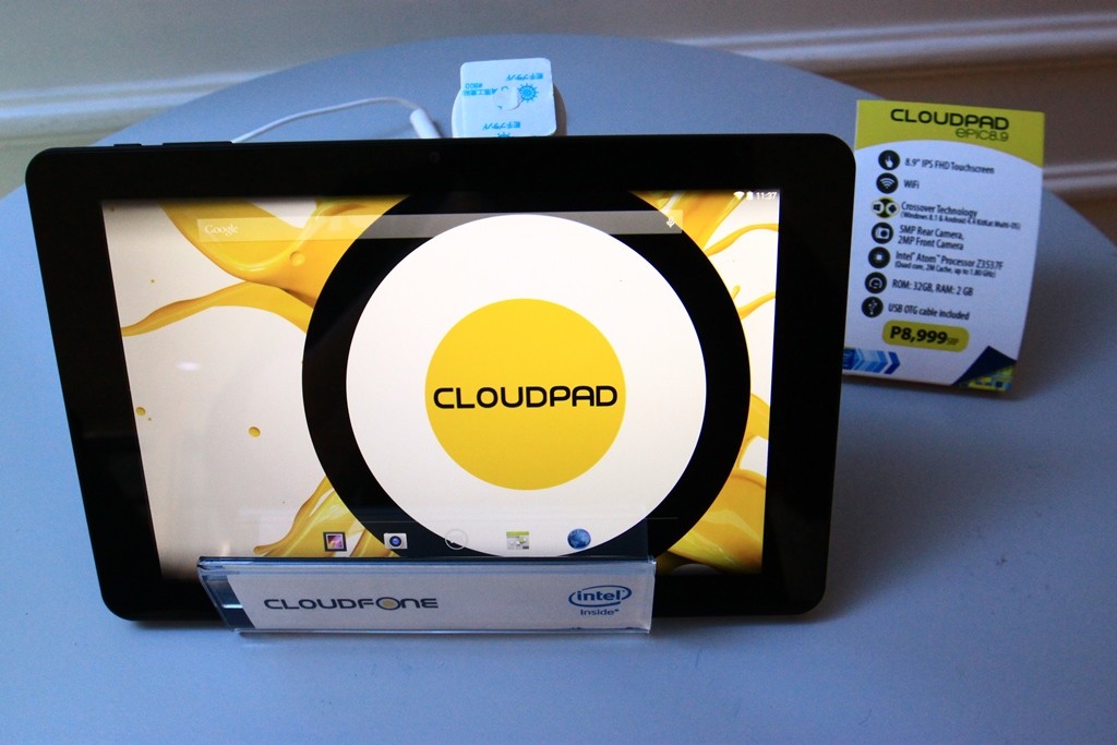 cloudpad tablet