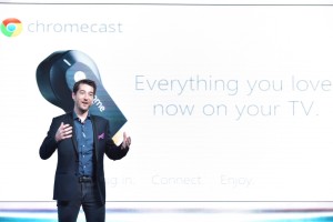 Globe Senior Advisor for Consumer Business Dan Horan showcases the features and benefits of Chromecast and how it can transform the entertainment experience at home with a simple tap on one’s mobile device.