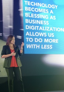 Kat Luna-Abelarde, PLDT First Vice President and SME Business Head