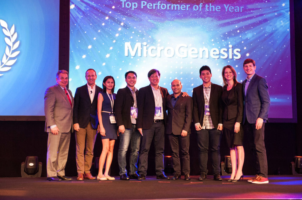 Shown in photo (5th and 6th from left): Jeffrey Choa, Executive Director, Microgenesis Business System and Sumit Bansal, Director for ASEAN, Sophos