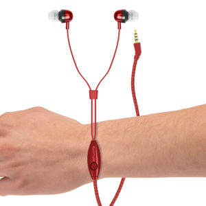 Vogue Wearable Wristband Leather Earphones