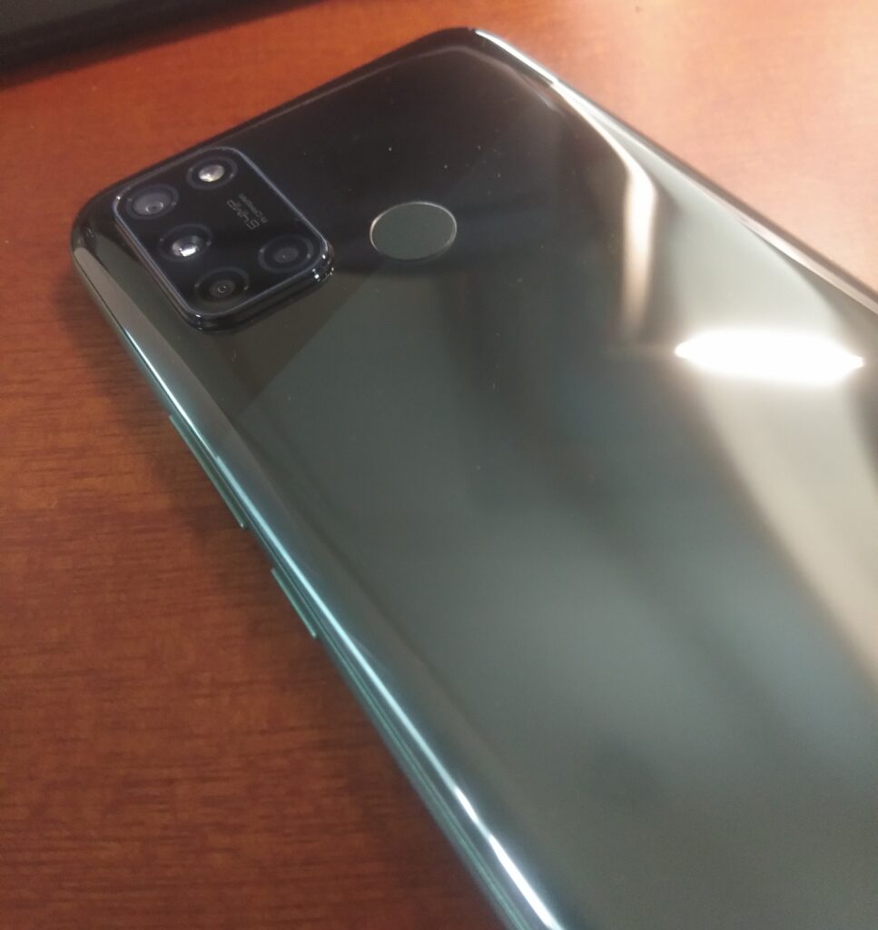 realme 7i aurora green