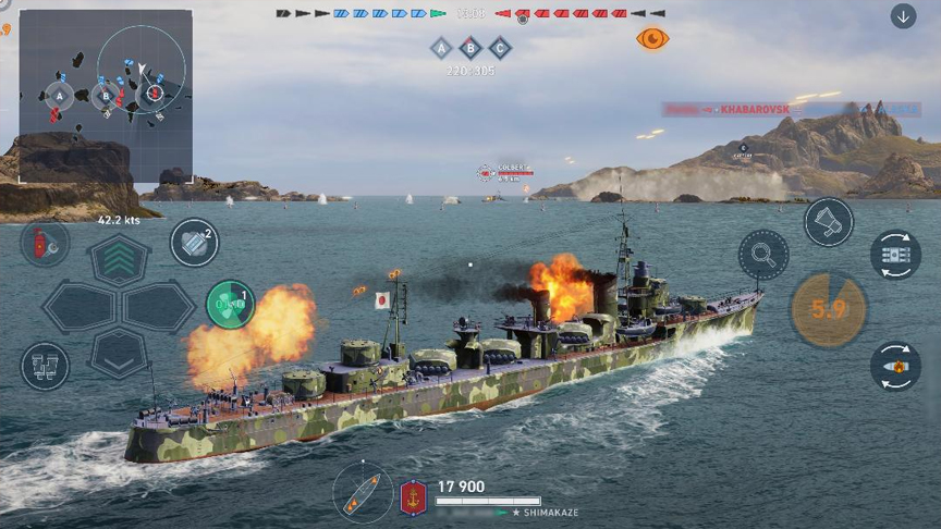 World of Warships: Legends on Mobile? (IOS Gameplay) 