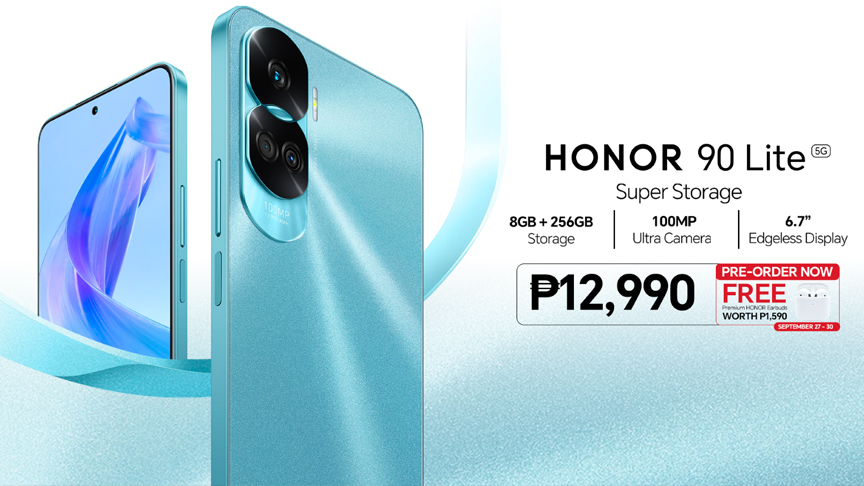 HONOR 90 Lite 5G now available nationwide for PhP12,990 – Upgrade Magazine