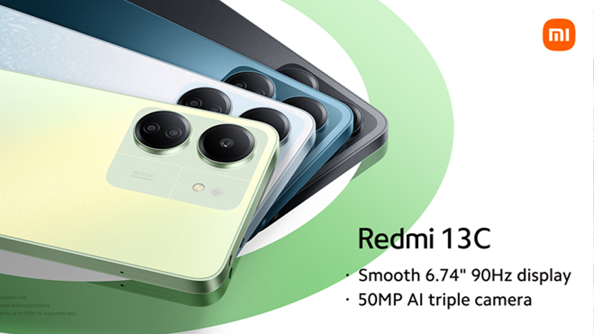 Xiaomi Redmi 13C 6GB RAM + 128GB